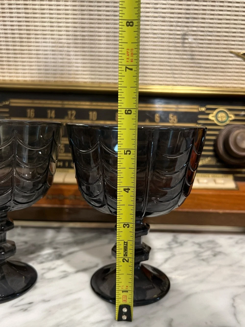 ✨NEW🖤Target Bullseye Playground 2026 Halloween Black Stemware Set🥂